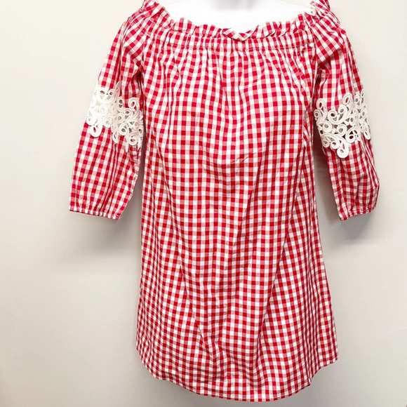 Romeo & Juliet Couture Dresses & Skirts - Romeo + Juliet Couture Gingham Red Dress Medium